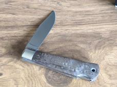 Queen Cutlery Co. Mountain Man Lockback “3LBEM” – Bird’s Eye Maple