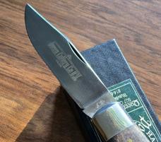 Queen Cutlery Co. Mountain Man Lockback “3LBEM” – Bird’s Eye Maple