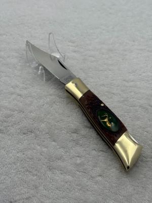 Camillus American Wildlife Series Deer 11 One Blade Folding Lock Back 12