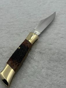 Camillus American Wildlife Series Deer #11  One Blade Folding Lock Back (#12)