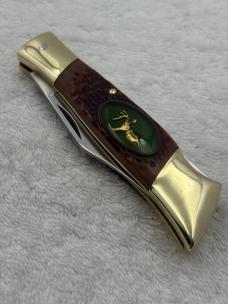 Camillus American Wildlife Series Deer #11  One Blade Folding Lock Back (#12)