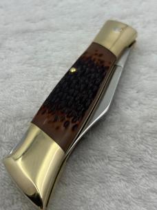 Camillus American Wildlife Series Deer #11  One Blade Folding Lock Back (#12)