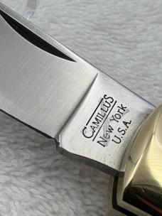 Camillus American Wildlife Series Deer #11  One Blade Folding Lock Back (#12)