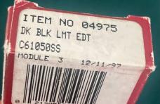Case XX C61050 SS 1995 Large Coke Bottle Saddlehorn Hybrid 1 Of 2500