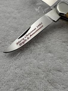 Parker Cutlery Co 1993 2 Blade Copperhead Pocket Knife Made In Japan (#29)