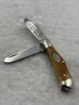 Cripple Creek 1982 Knife World 2 Blade Trapper 1 2000 First Edition 58
