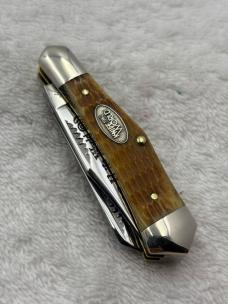 Cripple Creek 1982 Knife World 2 Blade Trapper 1 / 2000 First Edition (#58)