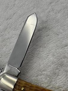Cripple Creek 1982 Knife World 2 Blade Trapper 1 / 2000 First Edition (#58)