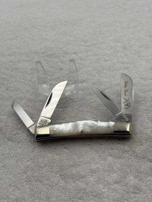 Bulldog Brand Hand Forged 4 Blade Pearl Congress Knife Made In Germany 2006 64