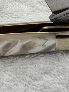 Bulldog Brand Hand Forged 4 Blade Pearl Congress Knife Made In Germany 2006 (#64)