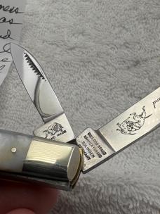Bulldog Brand Hand Forged 4 Blade Pearl Congress Knife Made In Germany 2006 (#64)
