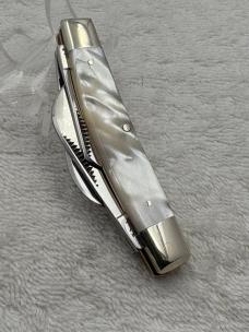 Bulldog Brand Hand Forged 4 Blade Pearl Congress Knife Made In Germany 2006 (#64)