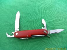 Schrade Walden #906 Red  Officers knife Can Piercer