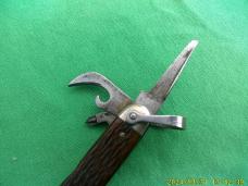 Ulster Knife Co USA 10th Mountain Division Bone WWII Utility