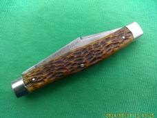 UTICA (Arch) Cutlery Co , Utica NY Bone Stock Jack