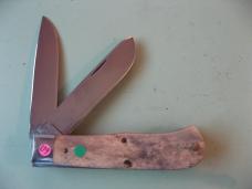 GREAT EASTERN NORTHFIELD 2007 73 SCOUT TRAPPER PRIMITIVE BONE #2