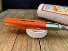Great Eastern Cutlery Tidioute 78 Rozee Orange Jigged Delrin 2024