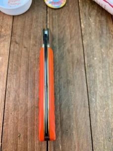 Great Eastern Cutlery Tidioute 78 Rozee Orange Jigged Delrin 2024