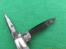 Miller Bro's Pearl Splitback Whittler with Screws