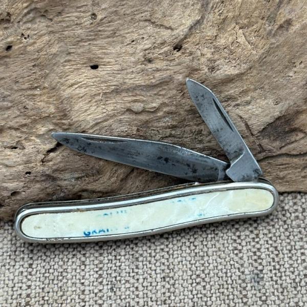 Colonial USA 492 Vintage Advertising 2-Blade Folding Pocket Knife (191)
