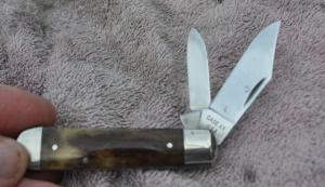 Case Swell End Jack 2 Blade 6235 12 One Dot 1979 Apaloosa Smooth Bone Never Used Factory Edge