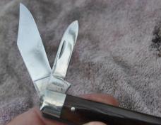 Case Swell End Jack 2 Blade 6235 1/2 One Dot 1979 Apaloosa Smooth Bone Never Used Factory Edge