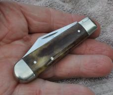 Case Swell End Jack 2 Blade 6235 1/2 One Dot 1979 Apaloosa Smooth Bone Never Used Factory Edge