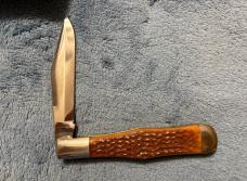 Case Classic 1990 Honey Brown Coke Bottle 