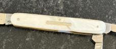 Humphreys And Co Split Backspring Whittler Knife, Mother Of Pearl Scales, Sheffield England, Unused