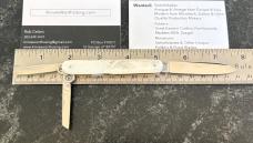 Humphreys And Co Split Backspring Whittler Knife, Mother Of Pearl Scales, Sheffield England, Unused