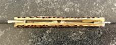 Antique George Nazer Sleeveboard Knife, Jigged Bone Scales, Sheffield England, Unused