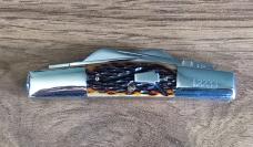  Schatt & Morgan Queen USA Bone 2005 Large Congress NKCA Club Knife