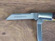  Schatt & Morgan Queen USA Bone 2005 Large Congress NKCA Club Knife