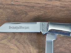  Schatt & Morgan Queen USA Bone 2005 Large Congress NKCA Club Knife