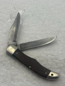 Case XX 1965-1969 6265 SAB 2 Blade Vintage Folding Knife Hunter Made In USA (#32)