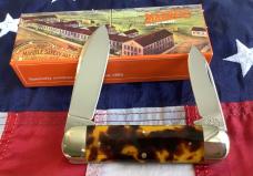Marbles Gladstone, MI One of 150 -Baby Elephant Toe Knife w/ Tortoise Handles -NOS in Orig box