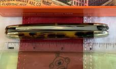 Marbles Gladstone, MI One of 150 -Baby Elephant Toe Knife w/ Tortoise Handles -NOS in Orig box