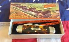 Marbles Gladstone, MI One of 150 -Baby Elephant Toe Knife w/ Tortoise Handles -NOS in Orig box