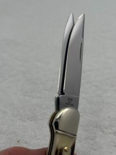Hen & Rooster 2 Blade Copperhead Pocket Knife Made In Solingen Germany (#66)