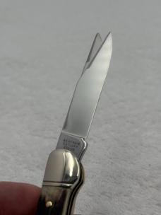 Hen & Rooster 2 Blade Copperhead Pocket Knife Made In Solingen Germany (#66)