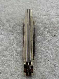Hen & Rooster 2 Blade Copperhead Pocket Knife Made In Solingen Germany (#66)