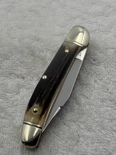 Hen & Rooster 2 Blade Copperhead Pocket Knife Made In Solingen Germany (#66)