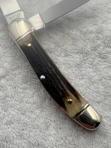 Hen & Rooster 2 Blade Copperhead Pocket Knife Made In Solingen Germany (#66)