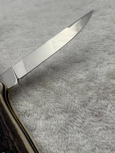 Hen & Rooster 2 Blade Copperhead Pocket Knife Made In Solingen Germany (#66)