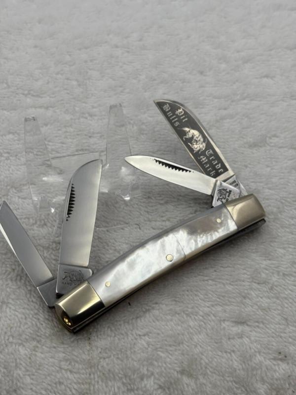 Bulldog Brand Hand Forged 2004 4 Blade Congress Knife Made In Germany (#67)