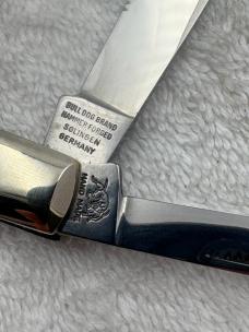 Bulldog Brand Hand Forged 2004 4 Blade Congress Knife Made In Germany (#67)