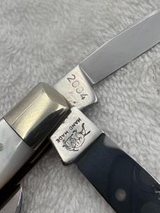 Bulldog Brand Hand Forged 2004 4 Blade Congress Knife Made In Germany (#67)