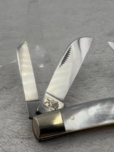 Bulldog Brand Hand Forged 2004 4 Blade Congress Knife Made In Germany (#67)