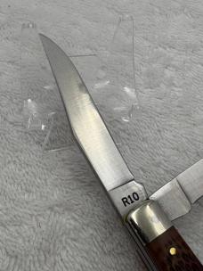 Remington UMC Vintage R10 Farmhand Trapper 2 Blade Pocket Knife Made In USA (#68)