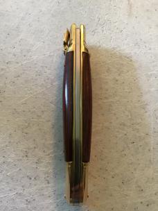 20cm, 8in, Italy, Birdshead, RUSTFREI. Colorful plywood scales